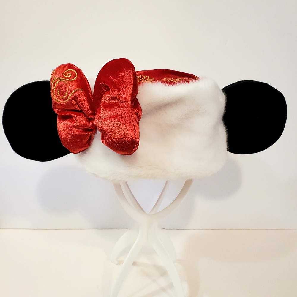 Disney Parks Minnie Mouse Ears Christmas / Chinese Lunar New Year